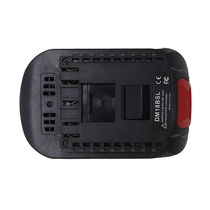 Конвертер батарей DM18BSL адаптер для литий-ионной батареи Milwaukee 18V M18 De walt 20V DCB200