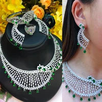 missvikki famous brand bling sequins luxury africa dubai jewelry sets for women wedding party zircon wedding bridal jewelry set