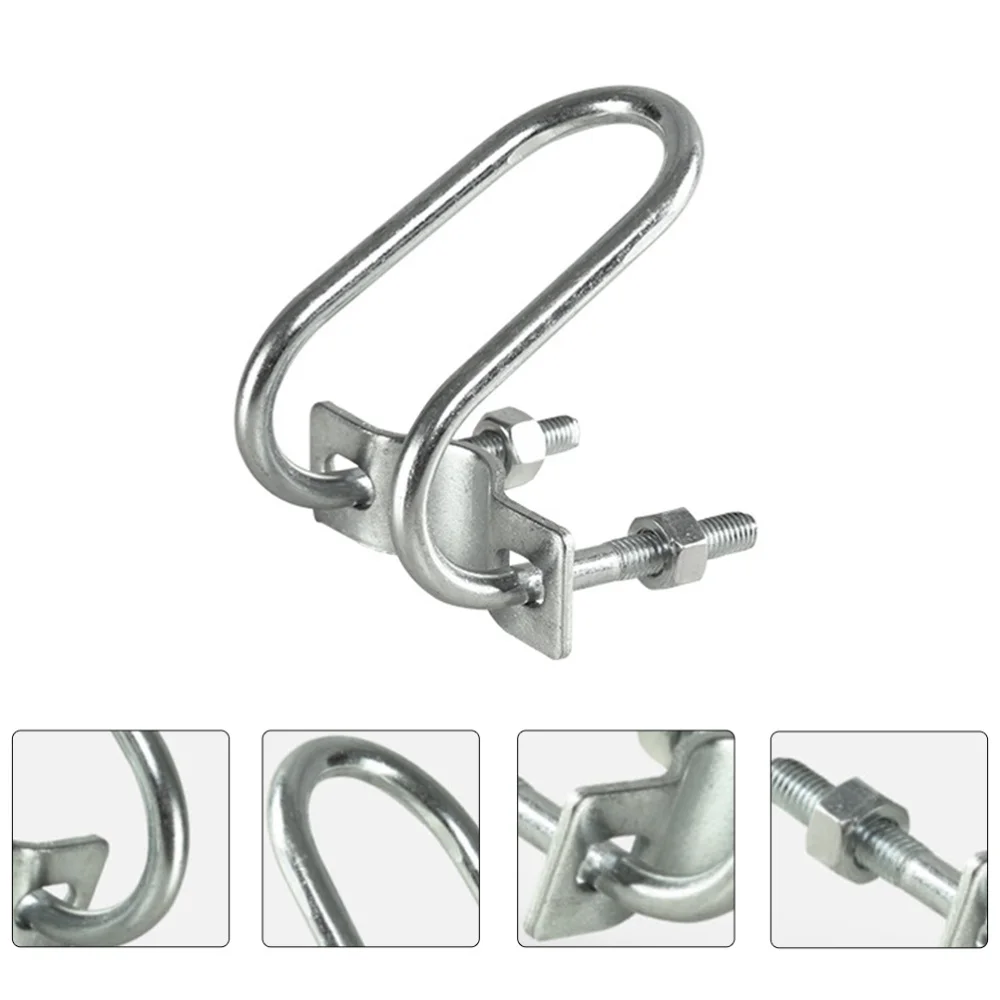 Металлический зажим для зонта универсальный фиксации флагов и удочек