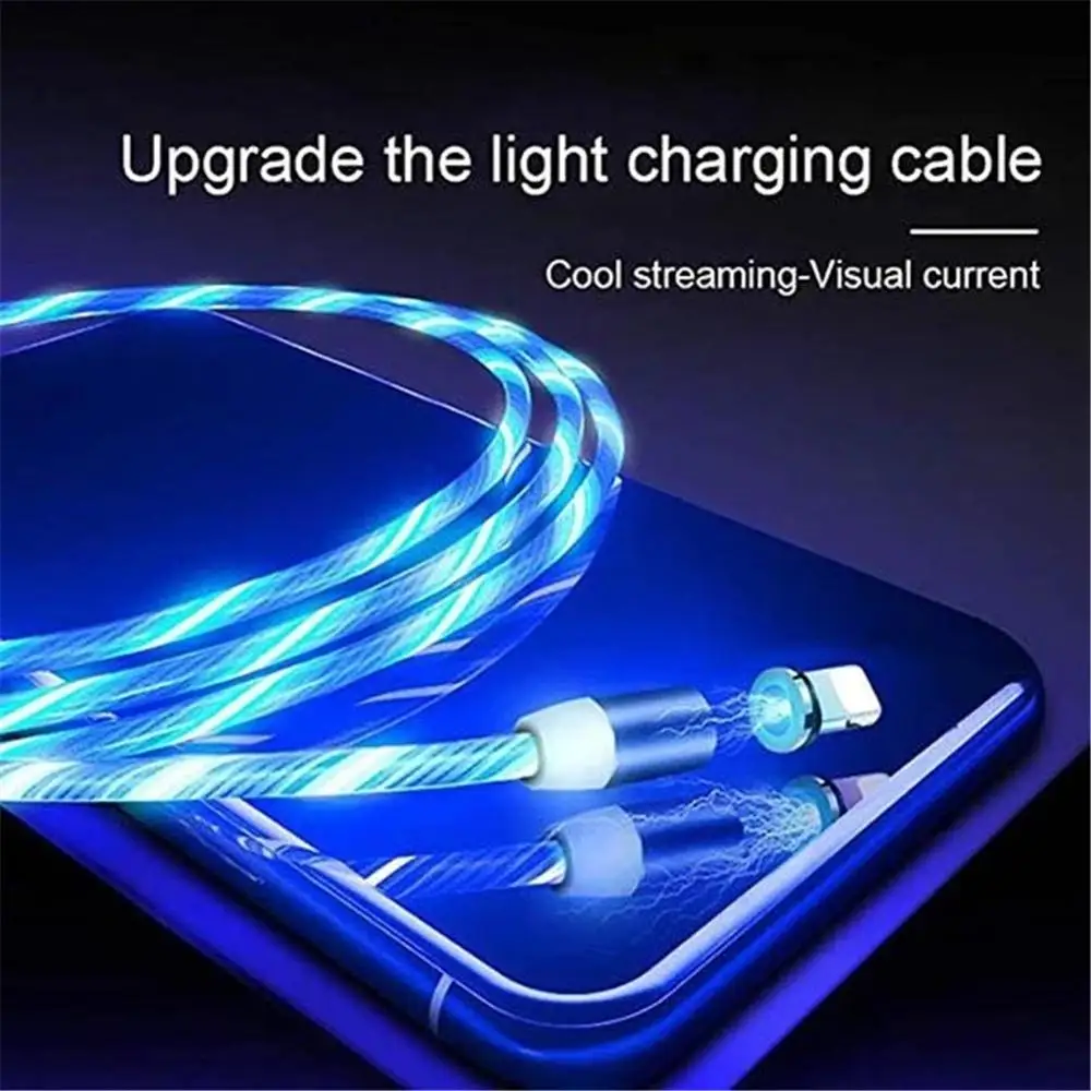 Ленточный Магнитный абсорбционный кабель магнитный светодиодный Micro USB для