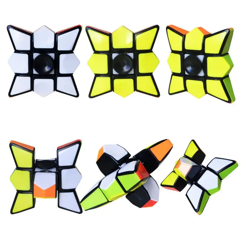 

Cubes Finger Spinner Professional Puzzles Square Toys Cool Child Kids Gifts For Stress Relief Christmas Hand Spinner