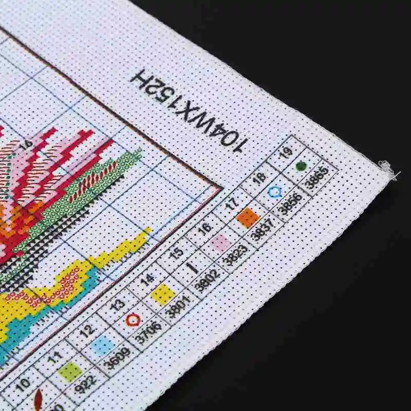 CSS сделай сам ручная вязка Набор для вышивки крестиком 11CT цветочный узор вышивка