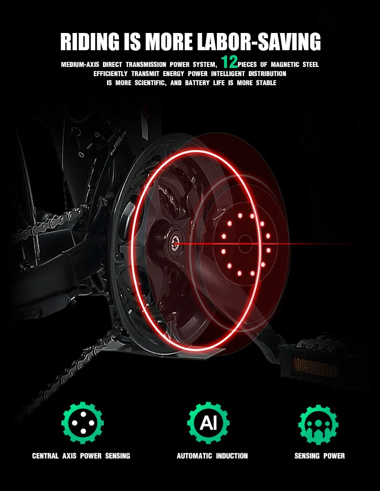 Электрический велосипед ebike 48V1000W, Электрический горный велосипед, электрический складной велосипед 4,0, электрический велосипед с толстыми шинами, пляжный Снежный велосипед Neve