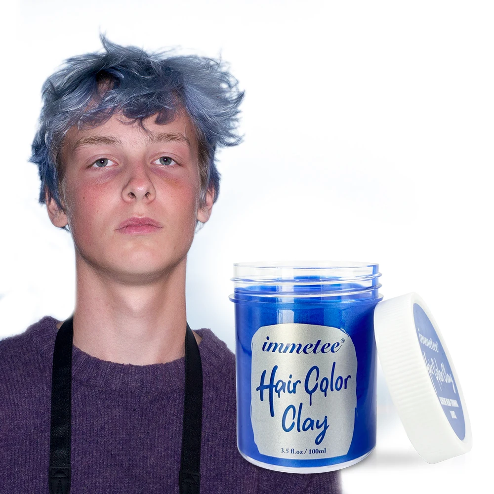 Одноразовая краска для волос воск укладки грязевая паста крем окрашивания гель