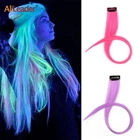 Накладные синтетические волосы Alileader, 20 дюймов, 11 цветов, высокотемпературное волокно
