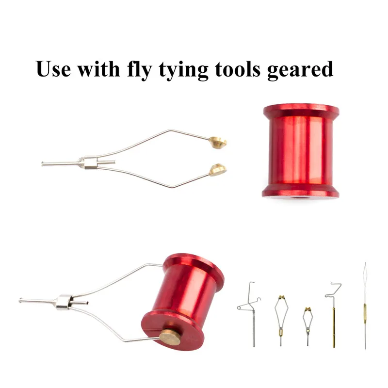 Горячая Распродажа Нержавеющая сталь Рыбалка Fly завязывая хлыст бобины