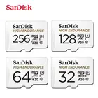 Карта памяти Micro SD SanDisk, C10, V30, U3, 4K, 32 ГБ, 64 ГБ, 128 ГБ, 256 ГБ