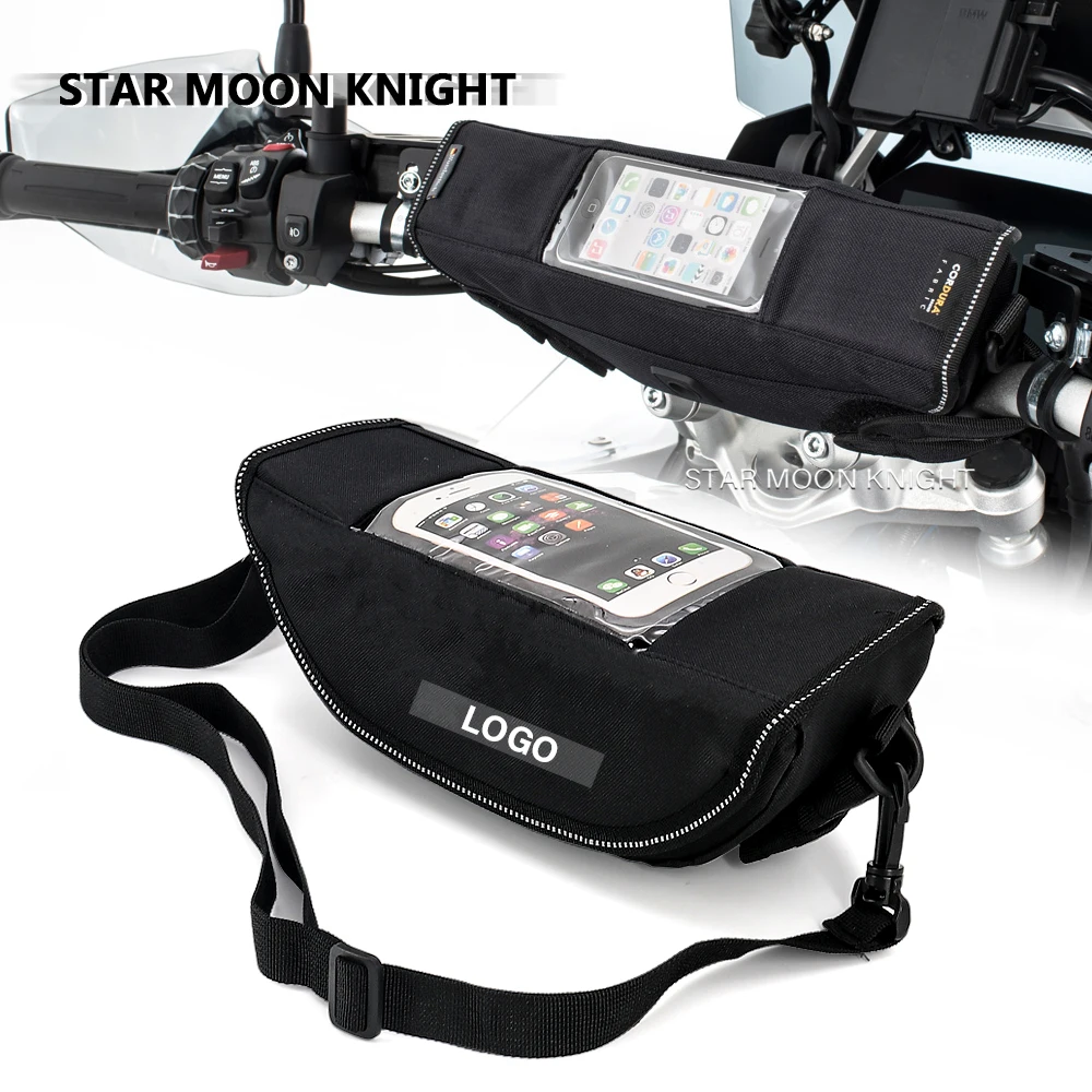 Motorcycle Storage Handlebar bag Waterproof Bag For BMW R1200GS R1250GS ADV F700GS F750GS F800GS F900XR F900R Travel Tool |