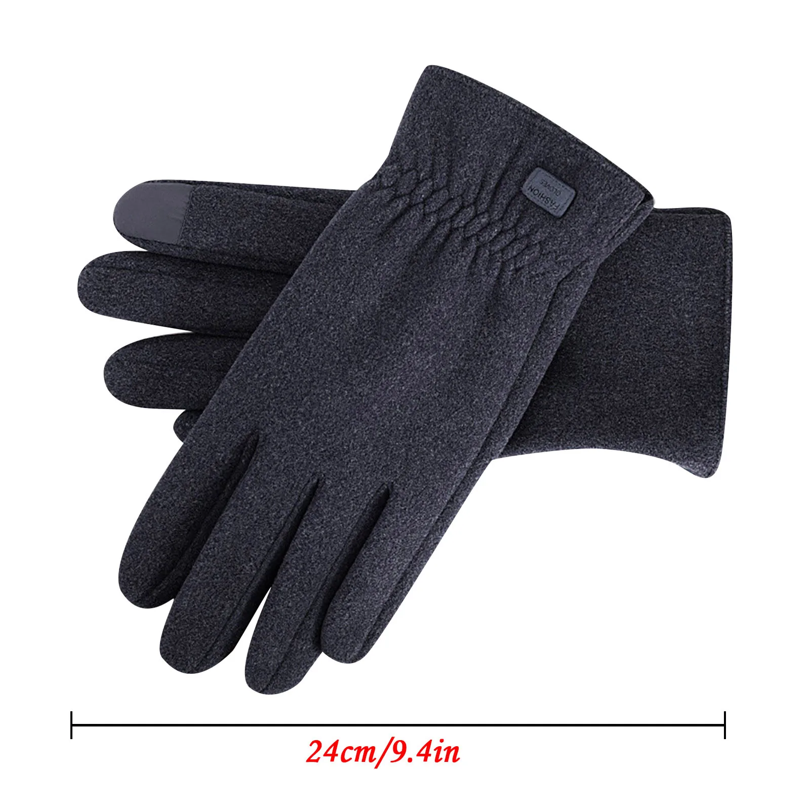 

Sagace 2021 New Gloves Winter Outdoor Fasion Self-heating Screen Warm Gloves Outdoor Solid Color Split Finger