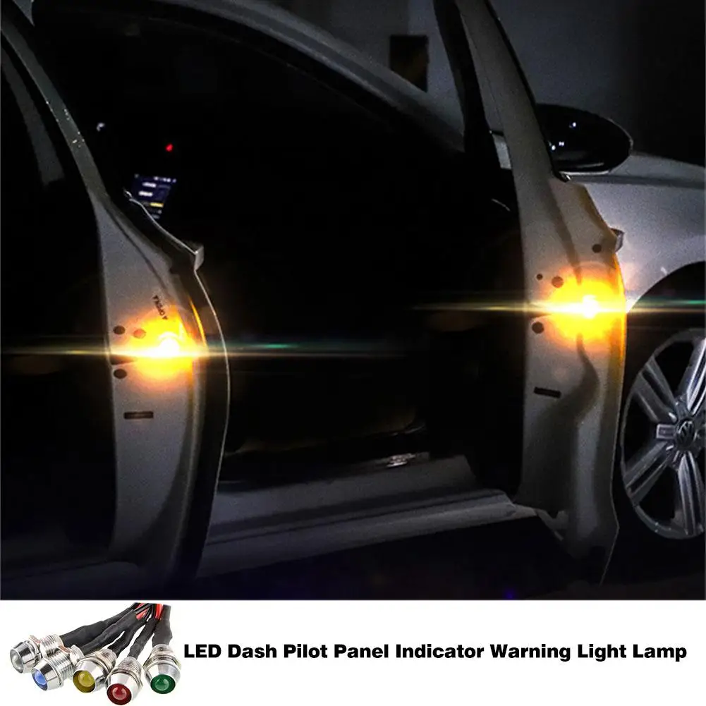 5 шт./компл. металлический светодиодный Предупреждение индикатор