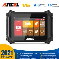 ancel v6 obd2 auto diagnostic tools professional all system active test abs oil 15 reset obd 2 automotive scanner free update