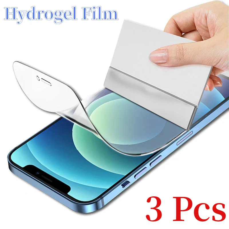 

Ultra Thin Soft Anti Glare Protective Film For Iphone 13 Full Screen Hydrogel Film For Iphone 13 Mini/iphone 13/Pro/ Pro Max