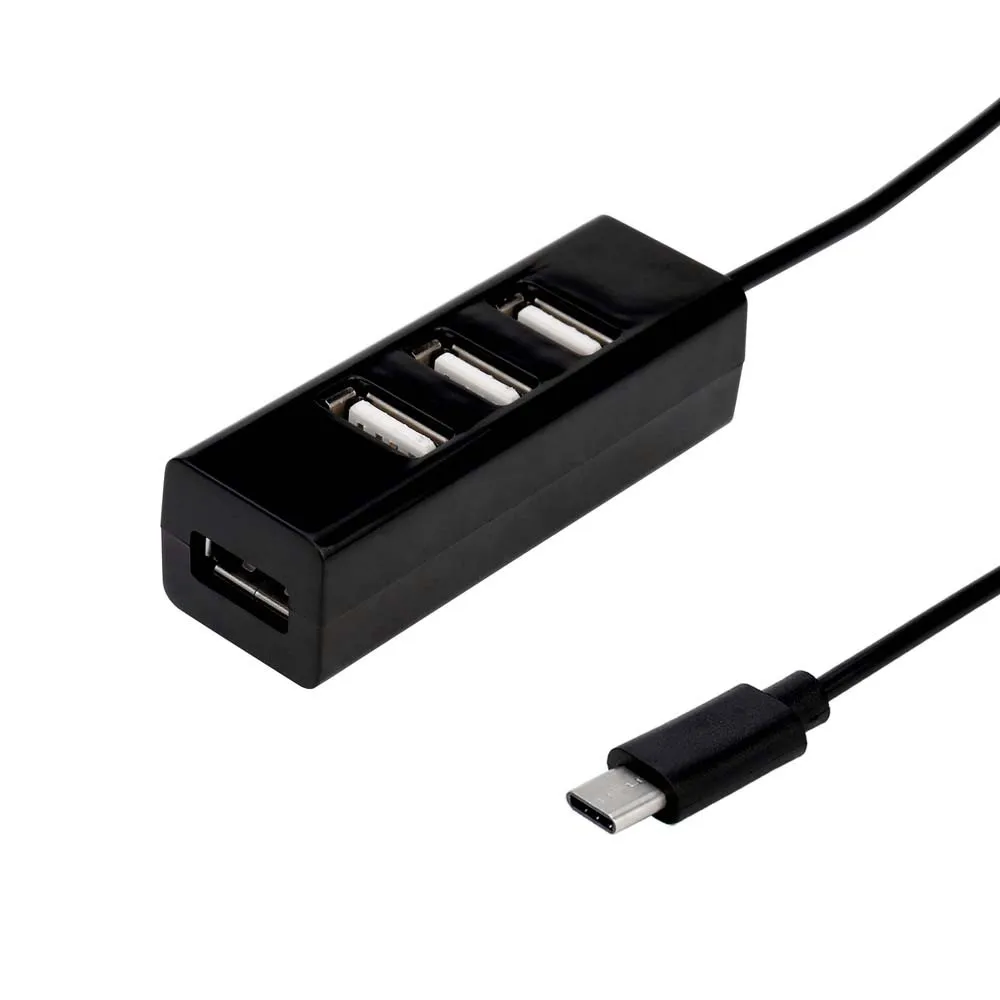 Адаптер Mini Type-C на 4 порта USB 3 0 Hub 1 для ПК Apple Macbook 12 Nokia N1 tablet и других устройств Chromebook