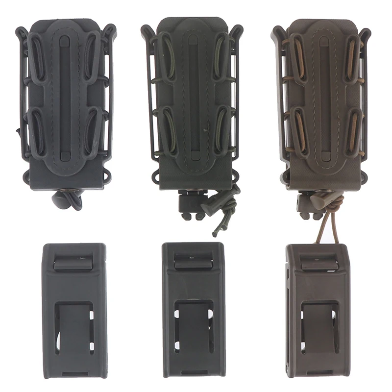 

Easy To Install Tactical Molle Belt Magazine Bag 9mm Military Shooting Magazine Bag Outdoor Hunting CS Pistol Rifle Magazine Bag