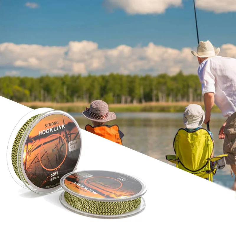 8 строка леска плетеный Канат с легкий Карп рыболовные снасти Портативный