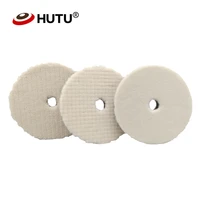 7 inch polishing wool pad buffer pad compound cutting wool pad for automotive boat scratch removing