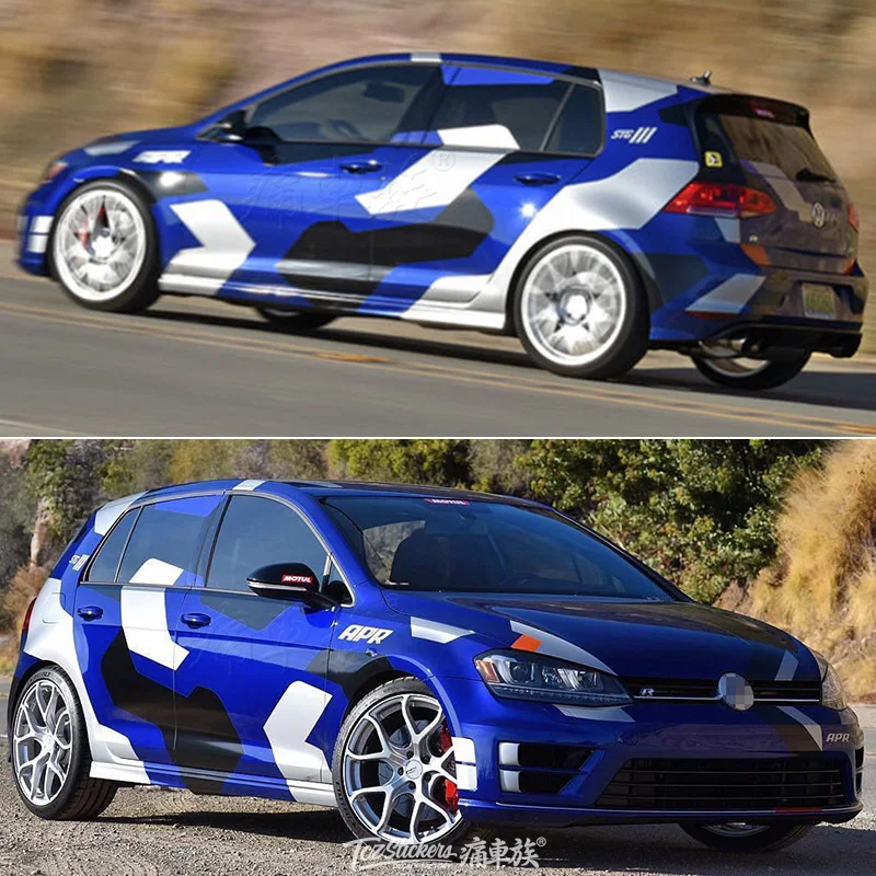 

Car stickers FOR VW POLO Golf 7 GTI Golf 8 Customized car body appearance Fashion sports decals