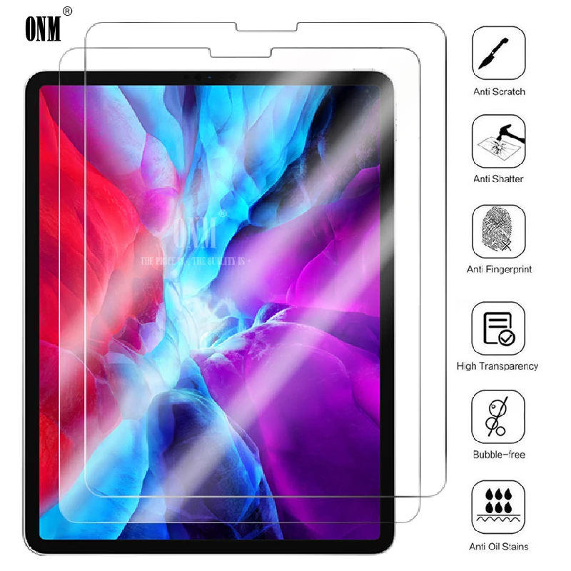 2 шт Стекло для iPad Pro 11 2020 защита экрана 9H закаленное стекло APPLE Аксессуары