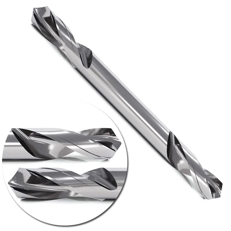 

M2 double-head drill double-head drill double-head double-edged twist drill bit stainless steel drill electric drill bit
