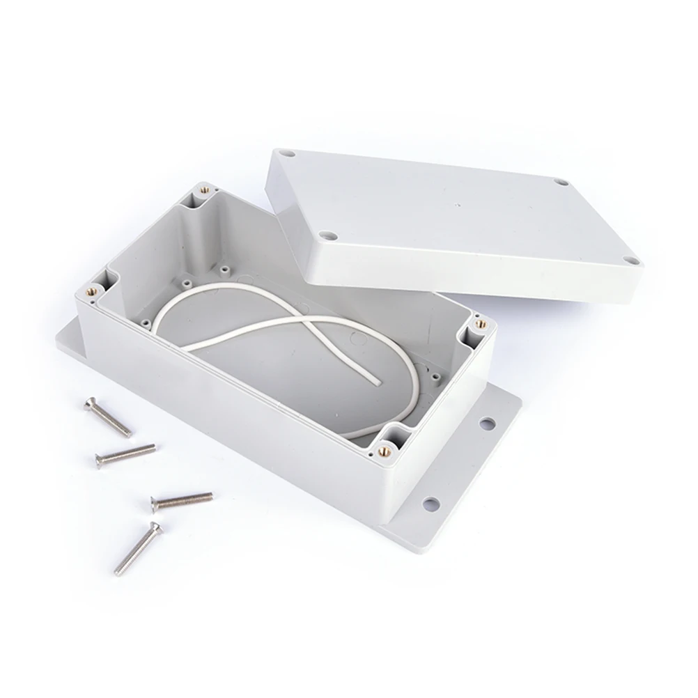 

158*90*65mm Waterproof Plastic Enclosure Box Electronic Project Instrument Case Outdoor Junction Box Housing DIY