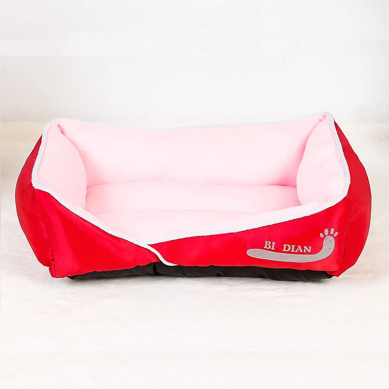 Зимняя теплая кровать для собак диван коврик водонепроницаемая Нижняя кошек