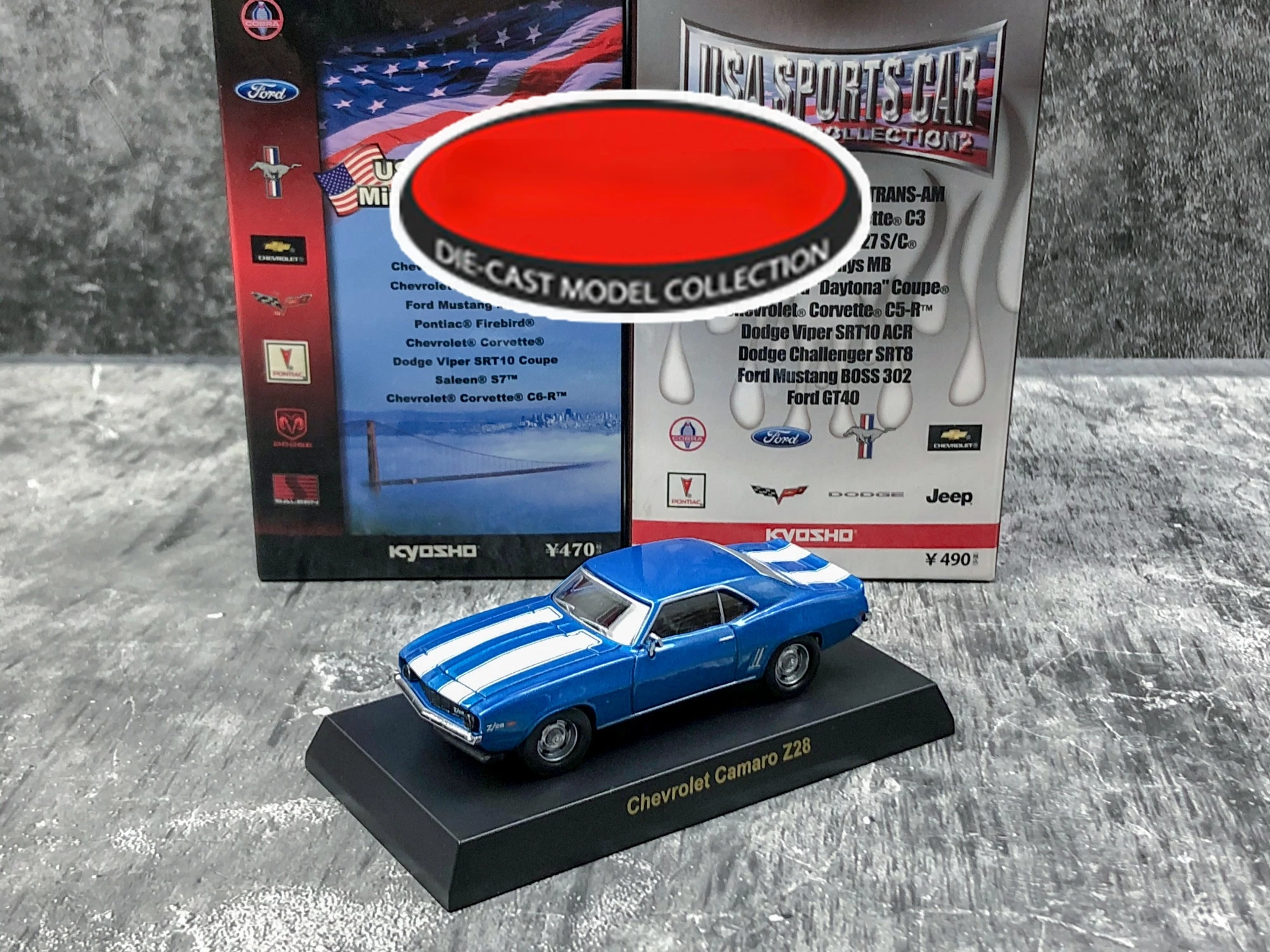 Kyosho 1/64 CHEVROLET CAMARO Z28 Collection Die-cast Alloy Car Decoration Model Toys
