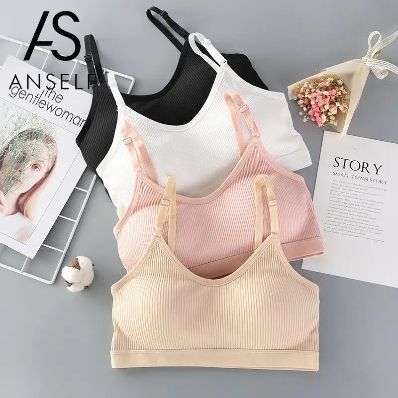 Женские бюстгальтеры пуш ап без косточек однотонные Бесшовные с мягкими