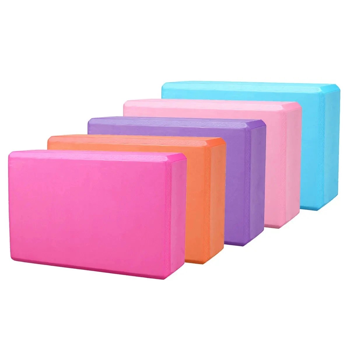 

High Density EVA Organic Yoga Blocks Sports Fitness Yoga Brick EVA Foam Brick Pilates Exercise Tools Foam Non-Slip for Pilates