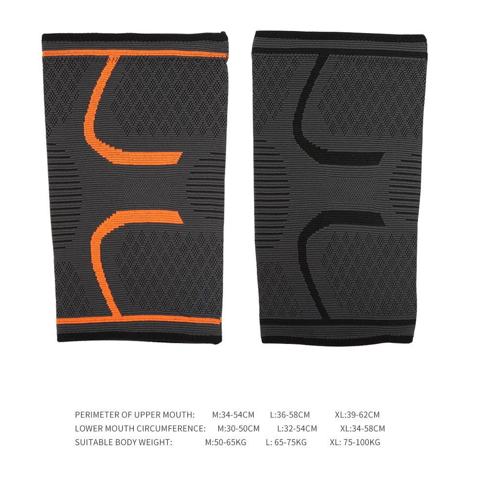 

Portable Anti-slip Breathable Kneepad Knitted Protection Knee Pads Outdoor Sports for Working-out Comfortable Decor