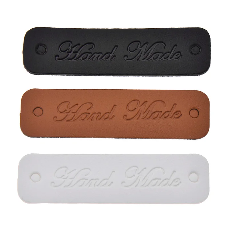 Этикетки из искусственной кожи ручной работы 24 дюйма|Этикетки для одежды| |