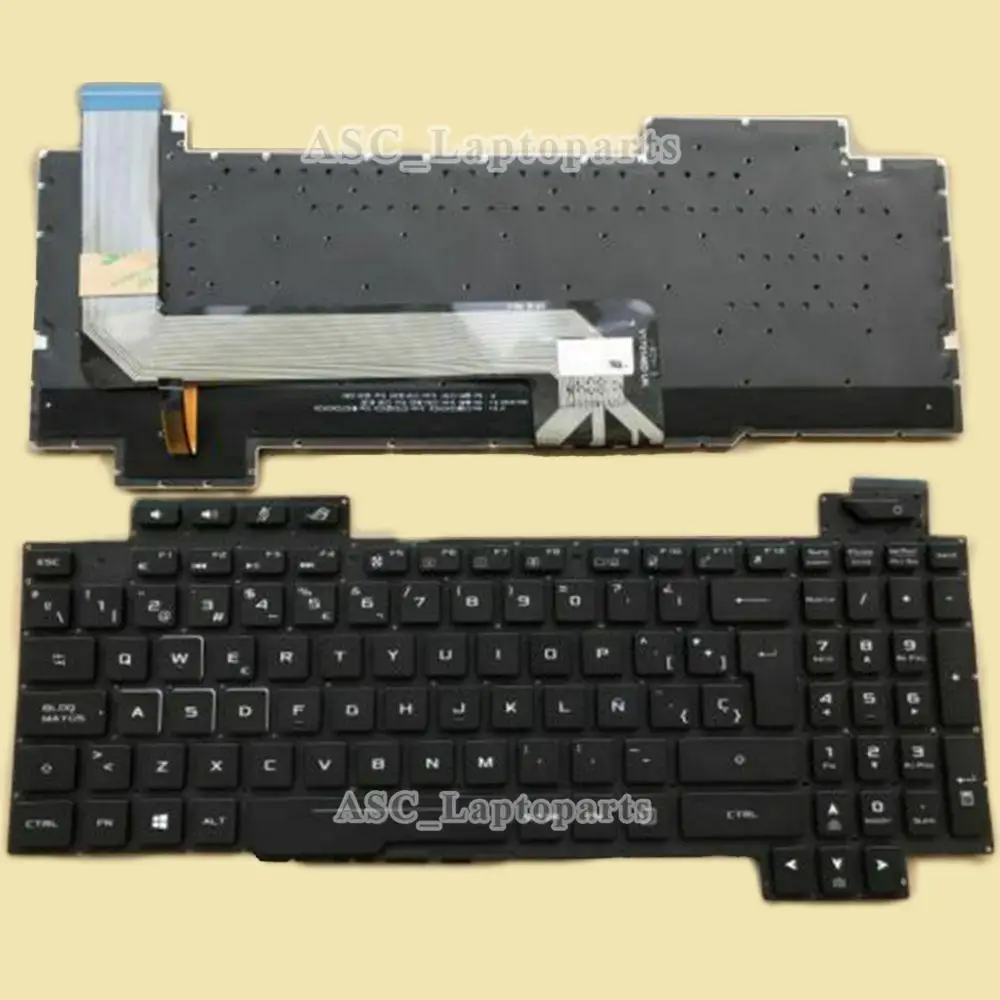 Новая клавиатура с испанской раскладкой для ноутбука Asus ROG Strix GL703 GL703V GL703VD GL703GE