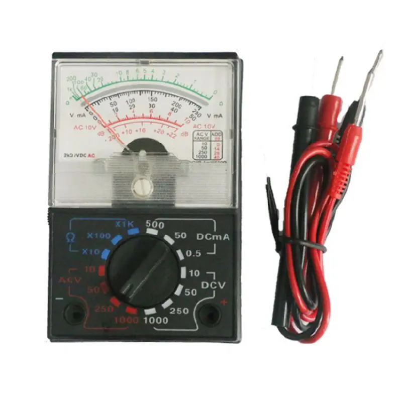 Цифровой мультиметр с указателем типа стрелка Электрический эксперимент по