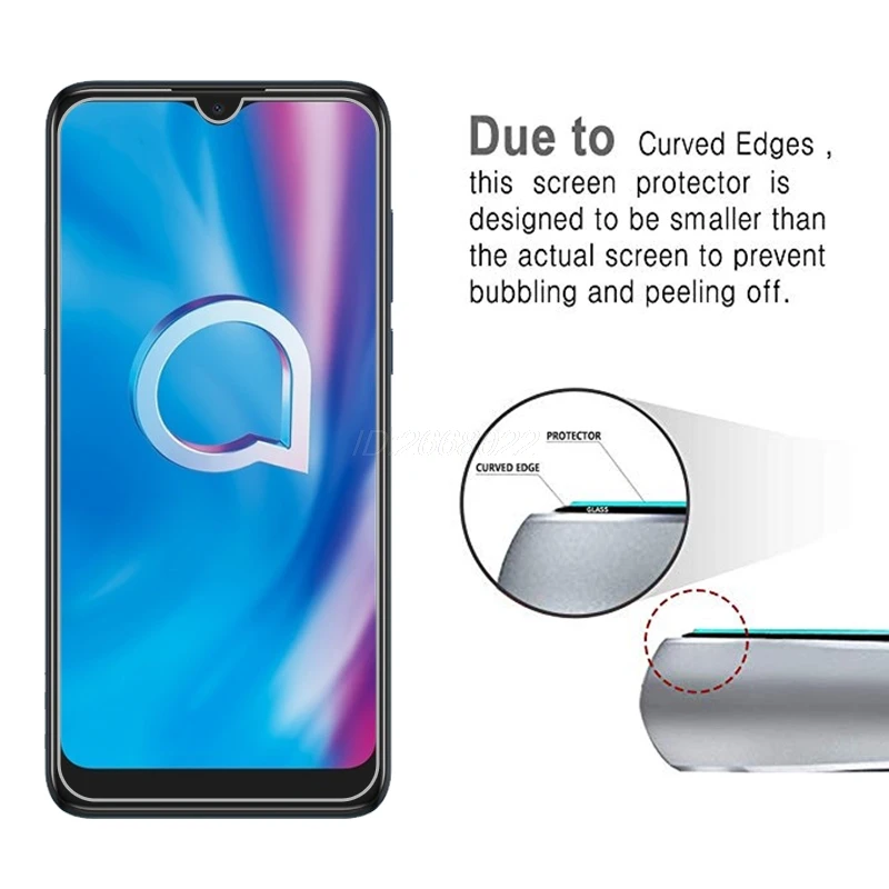 9D Tempered Glass For Alcatel 1A 1V 1B 1S 3L 2020 Screen Protector  Mobile Phone Film For Alcatel 1S 2020 6.22