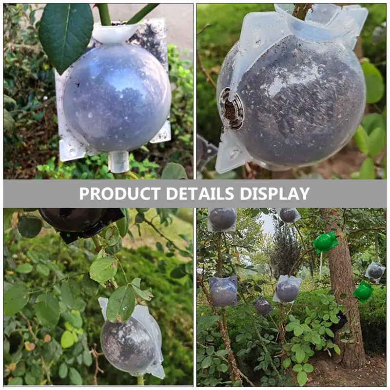 

3pcs Propagation Ball Breeding Boxes Plant Rooting Device Plants Rooting Boxes for Home Park Store Yard