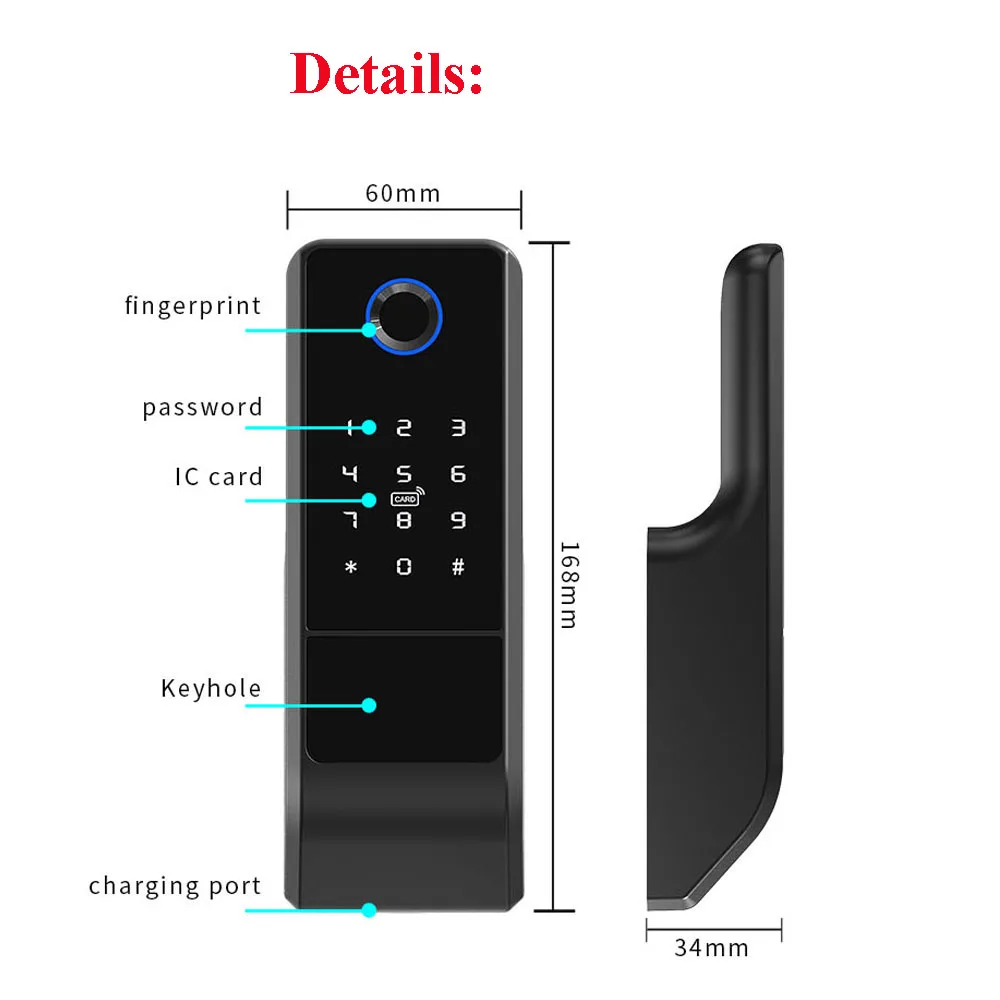 

Lynzl TTLock Bluetooth Tuya - Q22