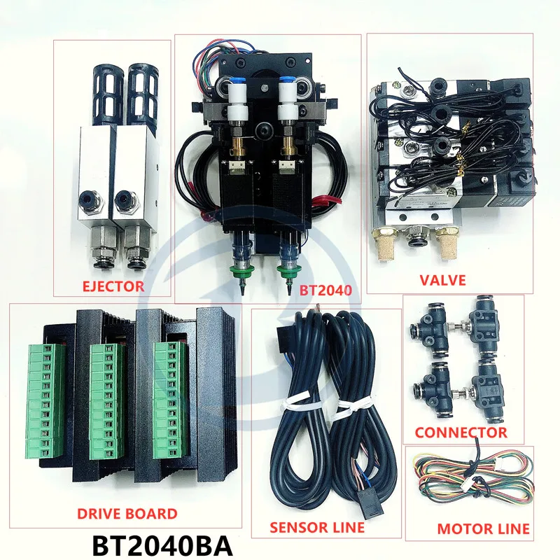 BT2040 SMT DIY монтажный разъем Nema8 полый вал шаговый для выбора места с двойной