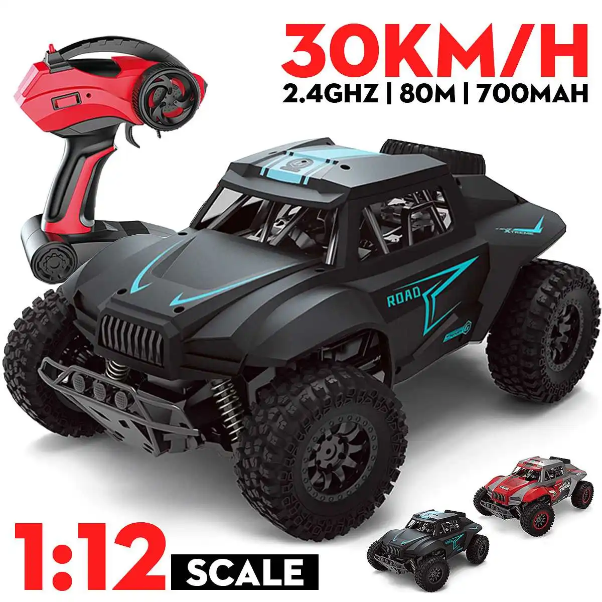 1:12 4WD Радиоуправляемый автомобиль 2 4G RC игрушки для автомобиля скалолазание 2020