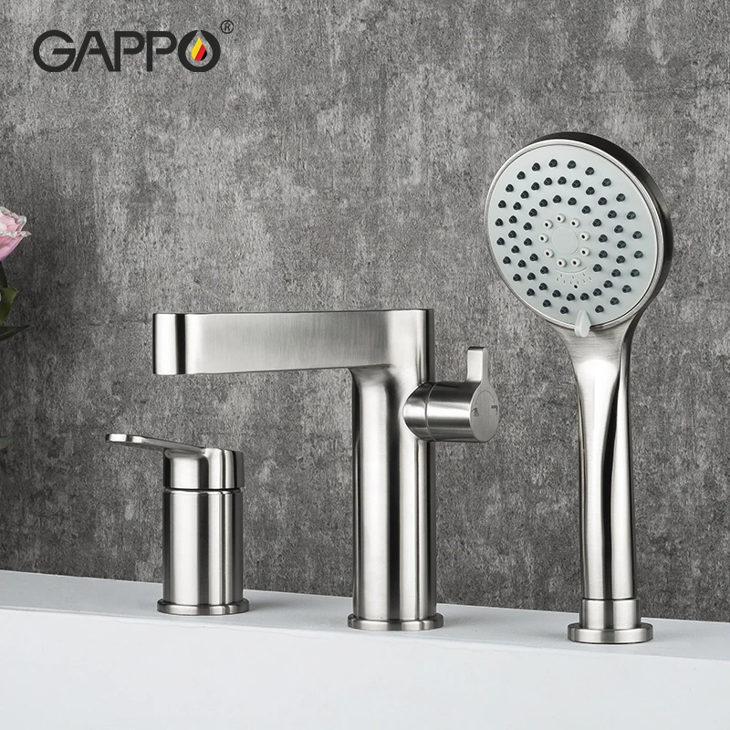 Смеситель для душа GAPPO латунный кран ванны хромированная насадка водопроводная
