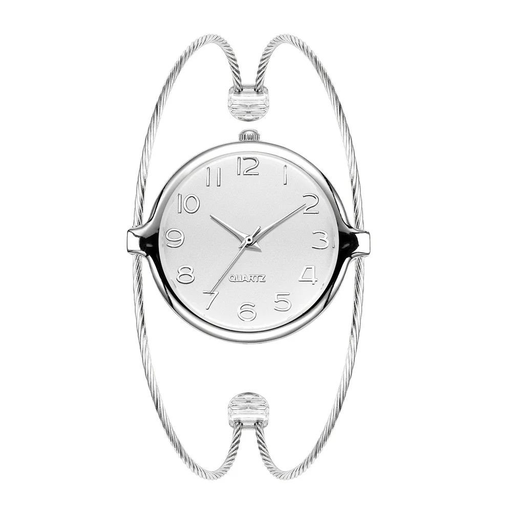 Часы наручные женские с браслетом элегантные модные повседневные Простые