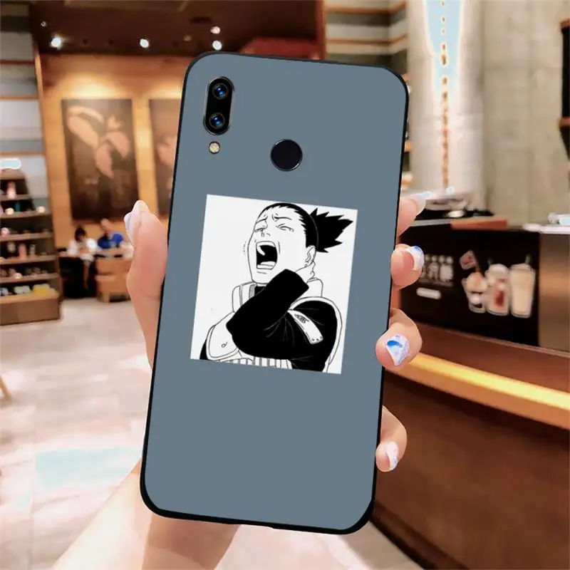 

Naruto shippuden shikamaru Anime Phone Case For Xiaomi Redmi note 7 8 9 t k30 max3 9 s 10 pro lite