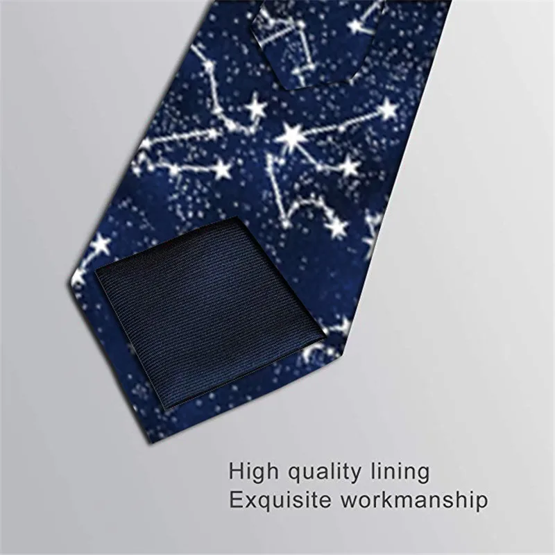 Мужской галстук 8 см забавный мужской модный с принтом в стиле Харадзюку