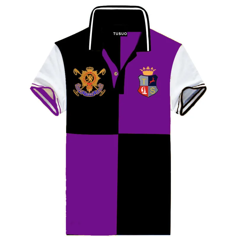 

Summer Polo shirt cotton short-sleeved embroidery men's men's casual quality 2021 brand clothing plus size S-6XL