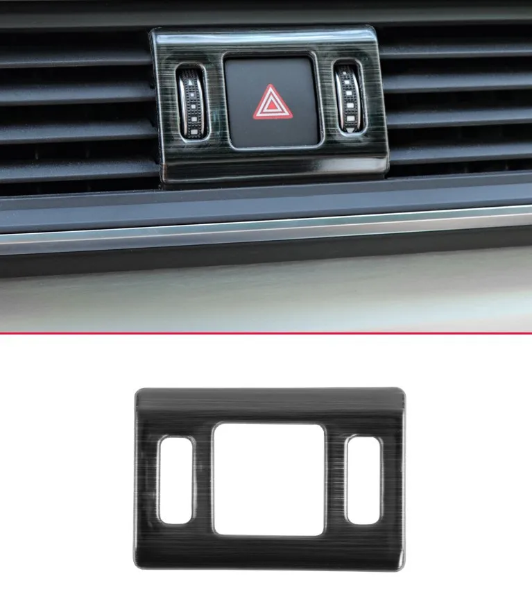 

Подходит для Audi q5l 2018 изменение предупреждение светильник декоративная рамка парковка переключатель новый q5l внутреннее художественное оф...