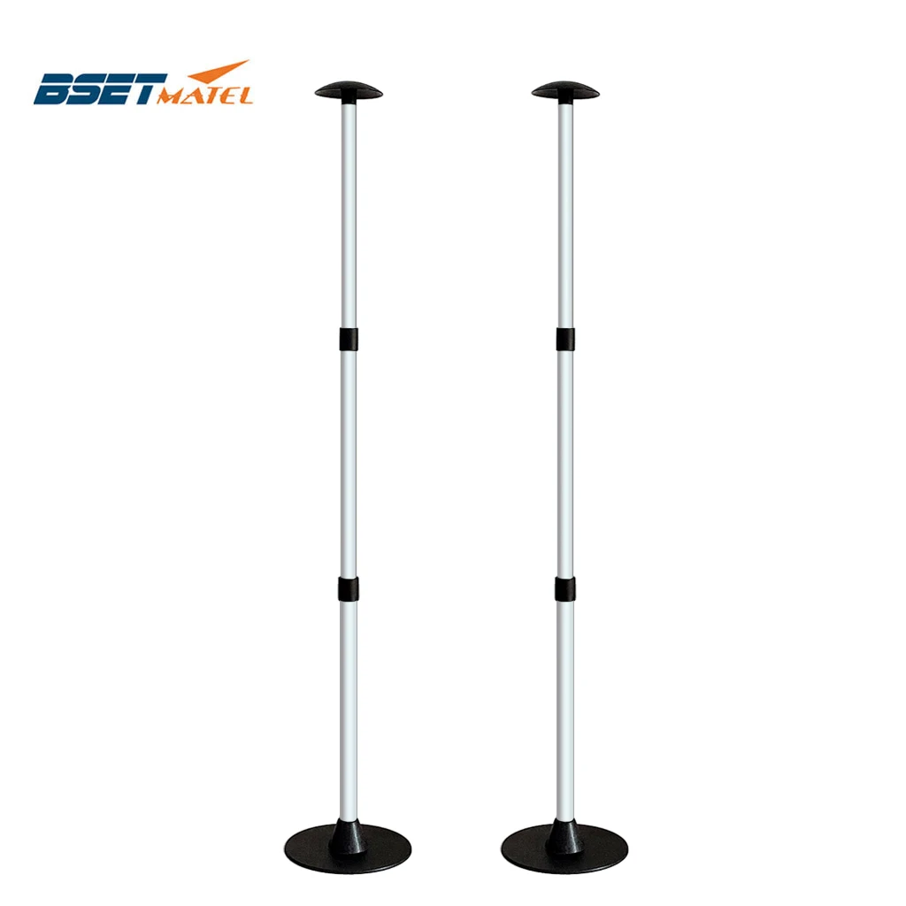 

2X Ultralight 3 Stage Extension Adjustable Anodized Aluminum Boat Cover Support Poles System Telescoping Marine Sailing Hardware