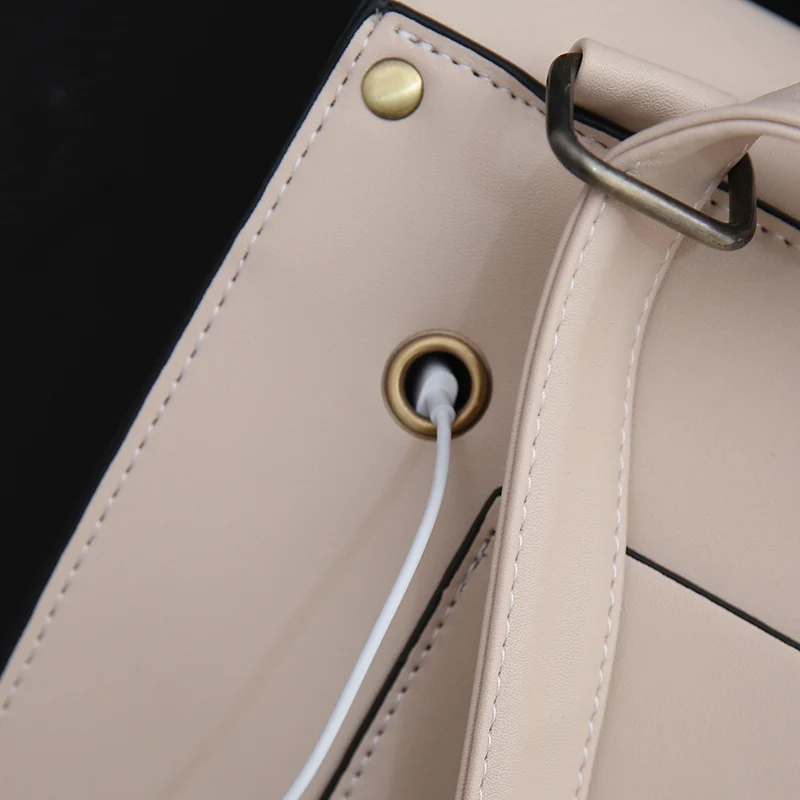 

Women PU Leather Backpack Female Set Fashion Rucksack Designer Vintage Shoulder Bag Mochila Feminina School Bags Teenage Girls