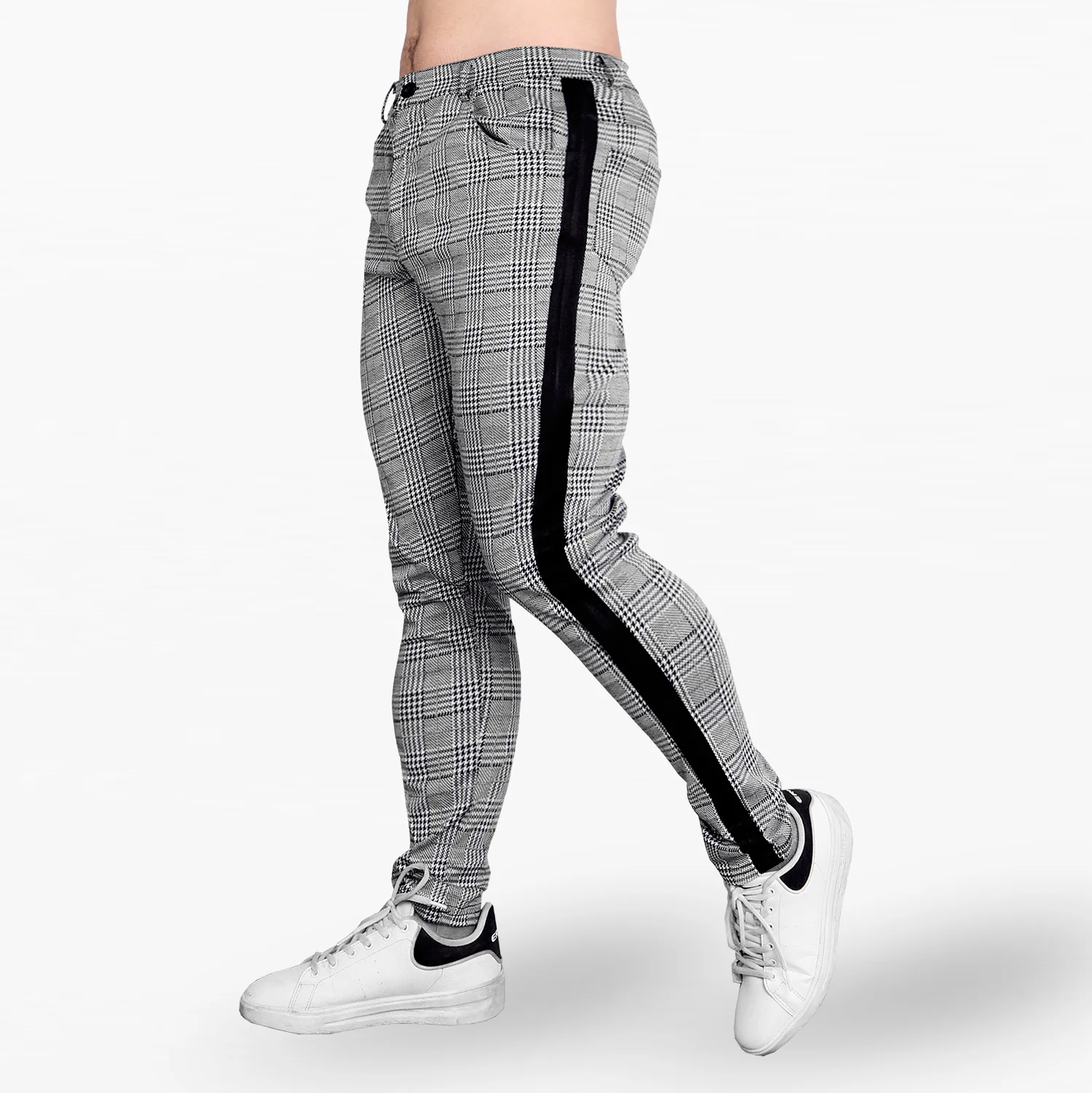 Мужские спортивные брюки облегающие штаны для бега модные 2019|Узкие брюки| |