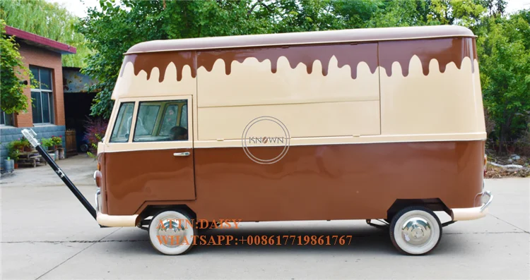 Мобильный уличный торговый прицеп для фаст фуда фургон барбекю и хот догов на