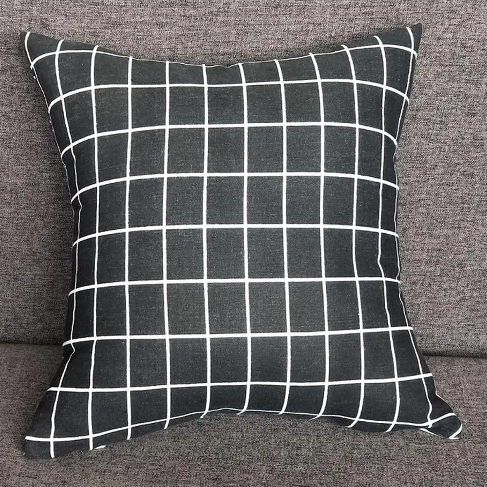 Чехол-наволочка с простым принтом 40 х40 см | Дом и сад