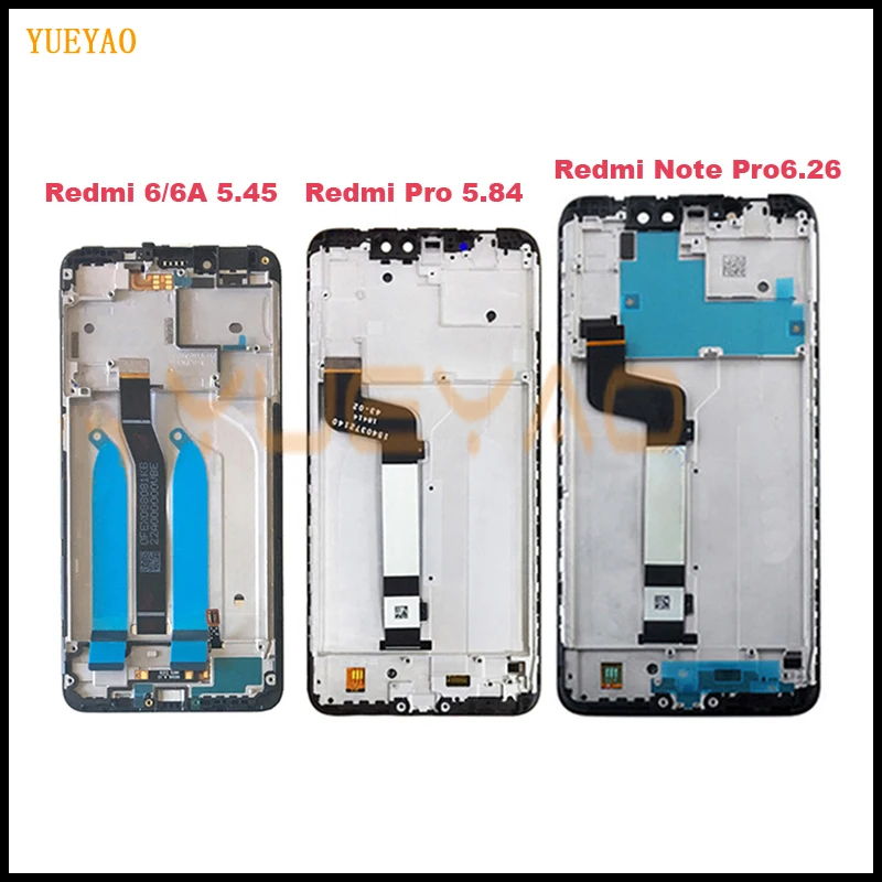 Оригинальный ЖК дисплей для Xiaomi Redmi Note 6 Pro с рамкой сенсорный дигитайзер в сборе