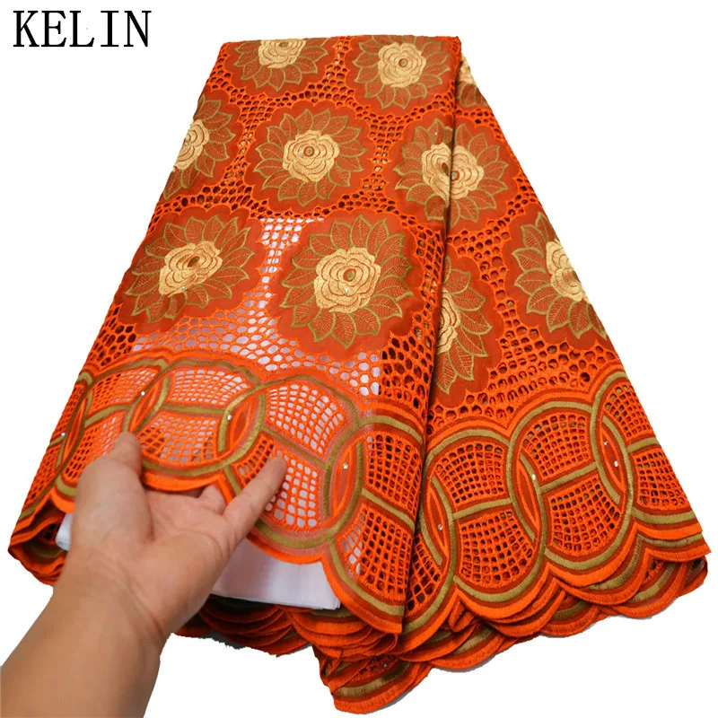 

Нигерийские кружевные ткани, швейцарская вуаль, кружево в Швейцарии, золотистая африканская кружевная ткань 2020, высокое качество, 5 ярдов, х...